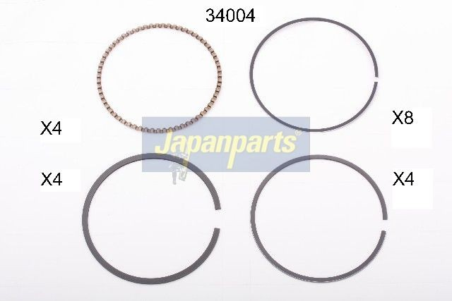 RS34004 Japan Parts Kit de anéis de pistão de motor, STD.